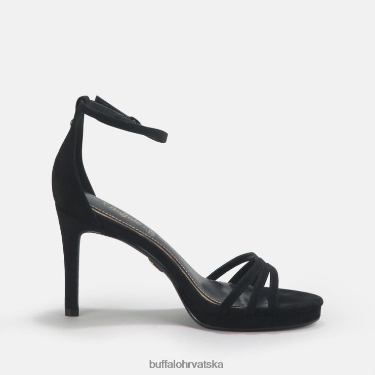crno Buffalo melissa 2 veganska sandala s petom |sandale TDD6T216